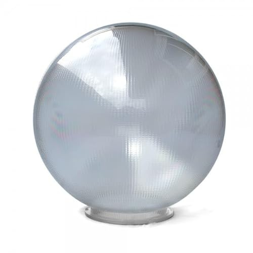Soplás Bola policarbonato prismática incolora con Cuello Bayoneta