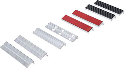 BGS 8442-2 | Schraubstock-Schutzbacken-Satz | 8-tlg. | Aluminium | 150 mm | mit Magnet | Alu | Schonbacken