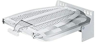 Tablas de planchar Tabla de planchar de pared plegable con altura regulable, ideal para planchas de vapor, tabla de planchar con herrajes - Blanca, para El Hogar para Dormitorio para Hombre Espacios R