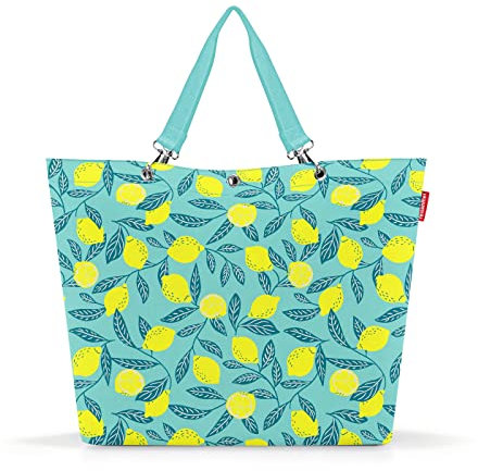 reisenthel shopper XL citrus – Geräumige Shopping Bag und edle Handtasche in einem – Aus wasserabweisendem Material