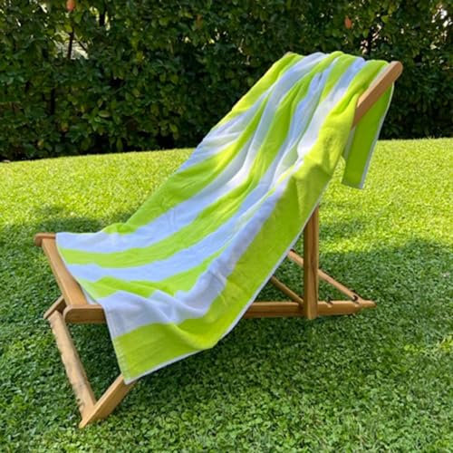 10XDIEZ Toalla de Playa 100% algodón (Lima - 100x160cm)