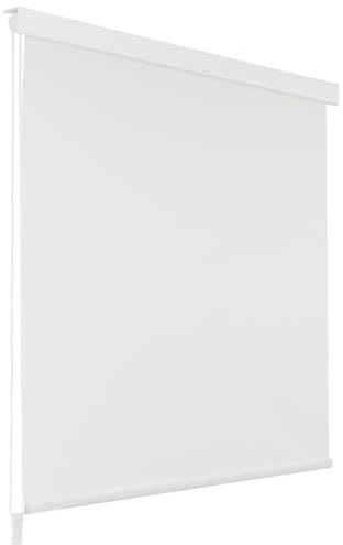 Persiana Enrollable de Ducha 100x240 cm Blanco, Chaduof Estores Enrollables, Cortinas Y Estores Cocina, Estores para Ventanas