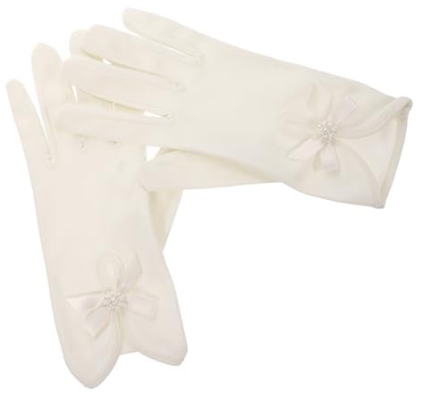 ROMISBABA Kurze Vintage-brauthandschuhe Fingerlose Hochzeitshandschuhe Für Frauen Geölte Spitze Anziehhandschuhe