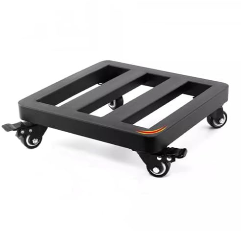 Générique Support à Plantes en métal Robuste sur roulettes – Grand Chariot à Plantes Roulant pour Usage intérieur/extérieur, capacité de 163 kg (360 LB) – Chariot pour Pots de Fleurs en Fer (35 cm) –