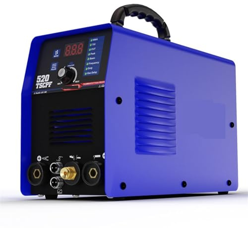 Taglierina al plasma Saldatrice 4 in 1 520TSCPF Saldatrice a punti DC Inverter TIG MMA IGBT Macchina for il taglio dei metalli a impulsi CNC