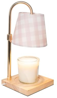 Flamingueo Lampada Scalda Candela - Candle Warmer Lamp - Decorazioni Casa - Intensità Regolabile - Con Timer - Altezza Regolabile