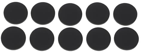 ECSiNG 10 Pies de Goma para Consolas de Juegos de 15 X 1,5 Mm Compatible con Super Nintendo