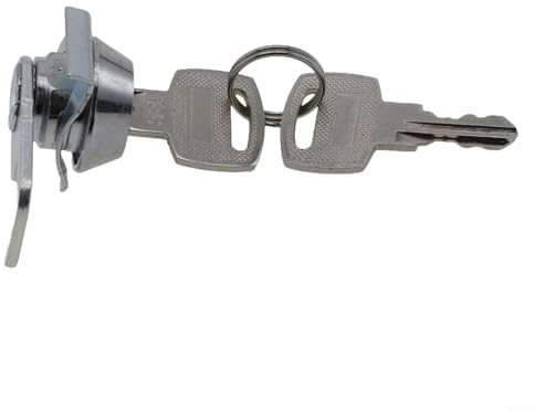 WIIYENA Mini serrure à came avec clip rapide pour caisse enregistreuse, tiroir, casier, armoire, boîte à air en métal, serrure de plateau d'hôtel