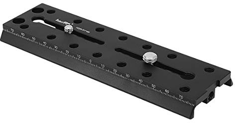 Haoge HQR-RY160 160mm Multi-purpose Long Camera Extender Rail Mounting Bracket Quick Release Plate for DJI Ronin-S Ronin S Gimbal Stabilizer
