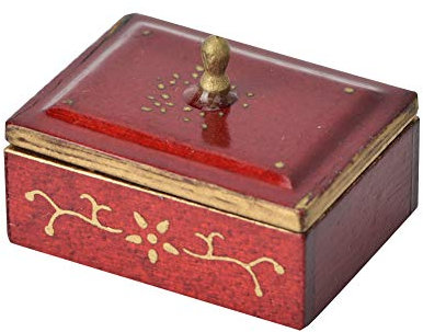 Puppenhaus-Nähkästchen, Miniatur-Nähkästchen, Nähkästchen, Messlineal, Spielhaus-Spielzeug, für 1/12 Puppenhaus-Dekoration