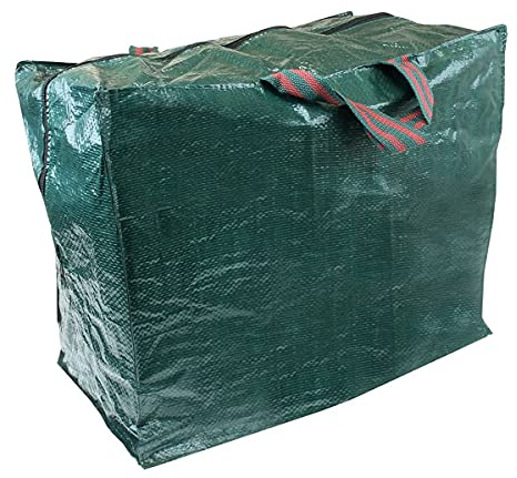 CKB LTD Storage Bag Large Heavy-Duty Multi-Use General 50L For laundry, Home Decorations Tools Garage Shed Loft Jumbo Size Zip-Up Sack With Wipe-Clean Surface And Strong Handles