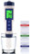 WANGCL Medidor digital de pH LCD 5 en 1, impermeable, probador de cloro, kit de prueba de suelo para jardín con compensación automática de temperatura, PH/TDS/EC/SALT/TEMP