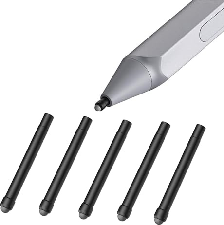 SUEEWE 5 Stück Originale (HB) Ersatzspitzen für Microsoft Surface Pen | Originale Qualität zum Schreiben/Malen für Surface Pro 2017 Pen Modell 1776 und Surface Pro 4 Pen