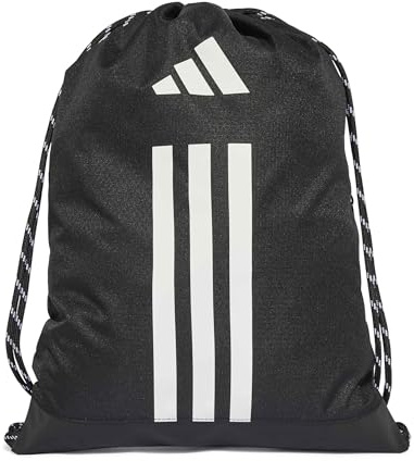adidas Unisex ADIDAS Training Gymsack, Black/White, One Size
