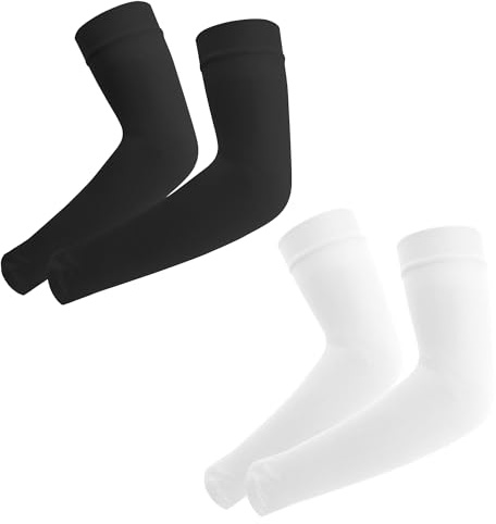 Armlinge Radsport Herren,Ärmelhalter Damen,Volleyball Armschoner,Armstulpen,Arm Sleeve,Sleeves,Tattoo Ärmel,Armlinge Damen,Tatoo Armstrümpfe Männer,Arm Sleeves Volleyball,Armlinge Herren,Schwarz Weiß