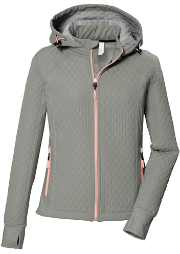 Killtec Damen Kos 374 Wmn Jckt Funktionsjacke mit einrollbarer Kapuze