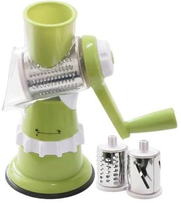 Robot de cuisine à manivelle, râpe rotative | Hachoir à légumes à manivelle - Broyeur d'aliments de cuisine pour la maison, la cuisine, le restaurant pour la maison, la cuisine, le