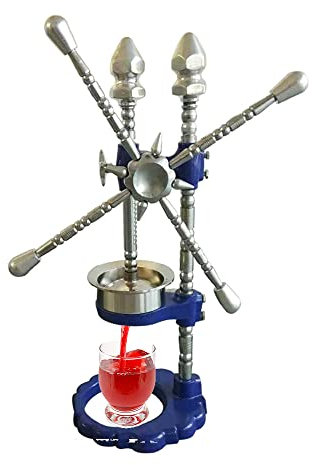 Presse-Agrumes Professionnel Manuel en métal pour Grenade, Presse-Agrumes pour Orange, Citron, Citron Vert, Grenade, Presse à Froid