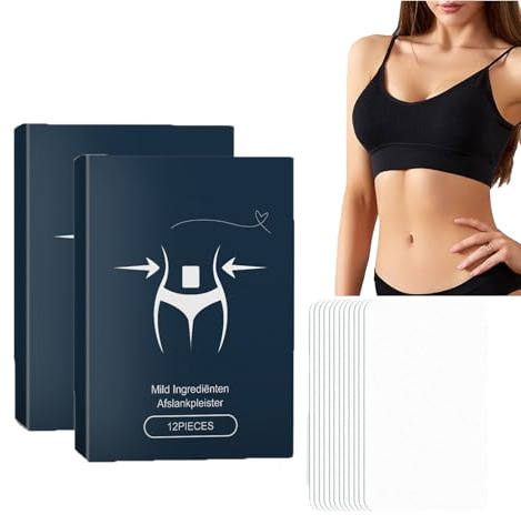 Lean Patches für die Gewichtsabnahme, pflanzliche Körper straffende & Fettverbrennung Hilfe für Männer & Frauen, unterstützt den Stoffwechsel Boost, Appetit Kontrolle, Hilfe für hartnäckige (2PCS)