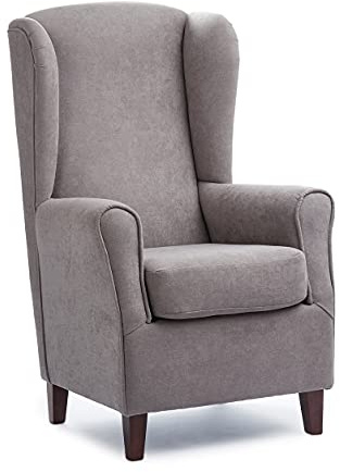Gasten a gusto SILLONEA- Sillón Orejero con Respaldo Alto, Ideal para Personas de 1,80 m de Altura.