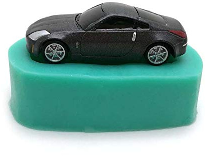 Sportwagen Silikonform Fondantformen Kuchen Dekorationswerkzeuge Schokolade Dessert Kinder Spielzeug Schimmel Harz Polymer Clay