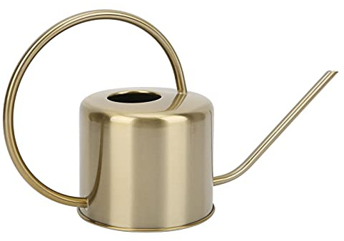 Shanrya Pflanzengießkanne, Messing Gießkanne Retro Langer Auslauf Gießkanne für Garten Terrasse