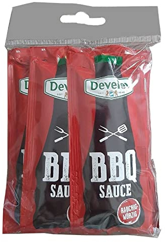 SALSA BBQ DEVELEY SALSA BARBECUE BUSTINA DA 6 X 20 ml MONODOSE SALSE CONDIMENTO