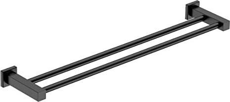 Double Towel Bar 25in (8582), Matte Black