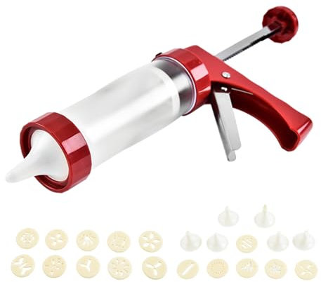 Ensemble de presse à biscuits, presse à biscuits multifonctionnelle, kit de presse à biscuits Spritz pour la fabrication et la décoration de cookies