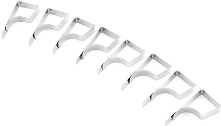 MAGICLULU Tischdecke 10st Tischtuchklammern Aus Metall Picknick-tischtuchklammern Tischabdeckklammern Tischtuchhalter Tischabdeckungsklammern Clip Schreibtisch Tischdecke Tischdecke