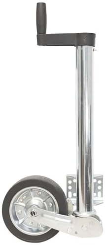 The Drive | Anhänger Stützrad 500KG | vollautomatik | mit Ergo-Griff | Vollgummirad Ø225x65 | Schwerlast | perfekt für Anhänger, Pferdeanhänger, Trailer & Wohnwagen