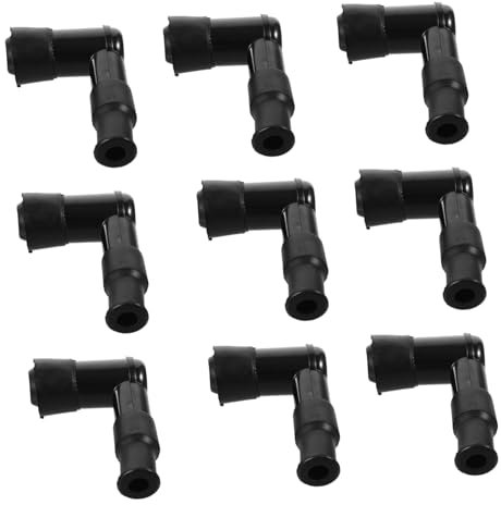 BUGUUYO 10st Motorradzubehör Zündkerzenstecker Der Wasserpumpe Zündkerzenstecker Für Rasenmäher Zündkerzenstecker Für Traktoren -zündkerzenstecker Gummi Hochdruckkappe Dynamo