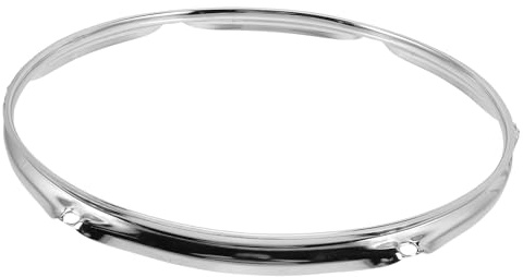 ULDIGI Trommelseitenspannreifen aus Stahl für Snare-drum-zubehör Snare-drum-spannreifen Robustes Trommelzubehör zur Sicherung der Trommelseite für Klareren Klang