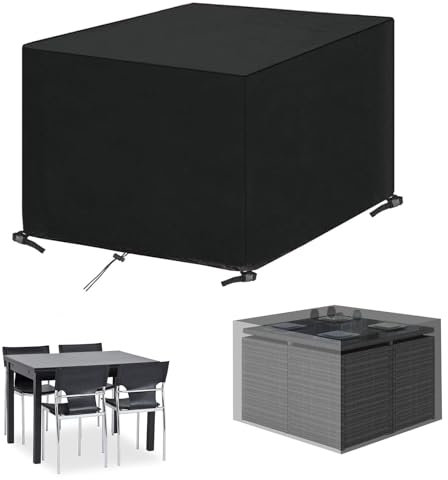 COPRIDIVANO ESTERNO 40X40X40X40CM RESISTENTE Oxford 420D TELO COPRIDIVANO IMPERMEABILE PER PANO 3 POSTI Divano Giardino Tavolo Set Mobili Balcone UV-bes
