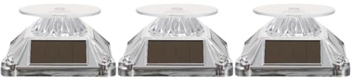 MUCKLILY 3stücke Professioneller Solar Schmuckständer Rotierendes Display Für Uhren Und Schmuck Leichtes Hochwertiges Material Für Verschiedene Sammlungen Und Präsentationen