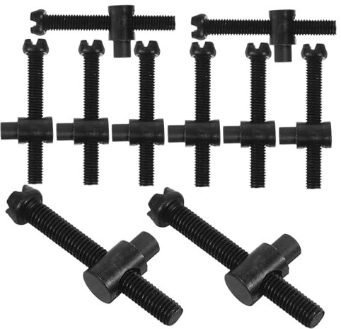 Sosoport 10piezas Tornillo Tensor De Cadena Para Motosierra Reemplazo De Tensor Metálico Ajustador De Cadena Para Cortacésped y Reparación De Herramientas