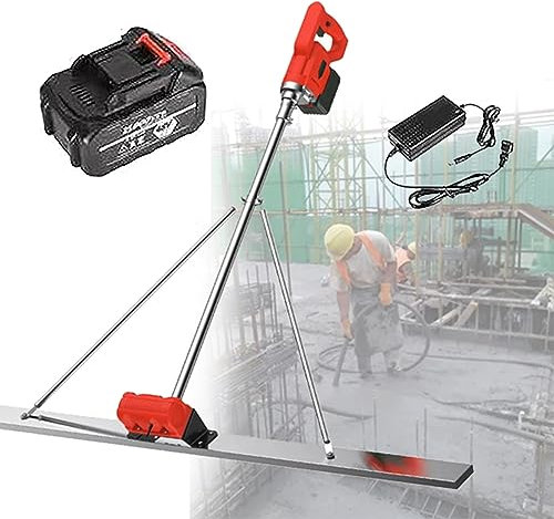 Vibratore per calcestruzzo Kit vibrante per massetto in calcestruzzo, utensile per la finitura di massetti superficiali in calcestruzzo, massetto elettrico da 1,5 m per la lavorazione del ca