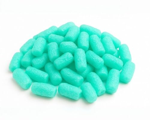 Verpackungschips Bio Grün 10-400L | aus Pflanzenstärke | 100% biologisch abbaubar und kompostierbar Füllchips Polsterchips Polstermaterial Füllmaterial (10)