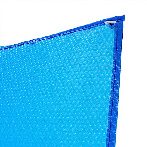 HSIRYAOHD Coperture estive per piscine, coperta solare rettangolare con occhielli, per piscine fuori terra/vasca idromassaggio/piscine con telaio/piscine gonfiabili/piscine interrate (dimensioni: 3 m