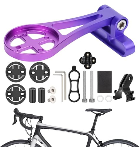 Soporte Para Computadora De Ciclismo,Portabike Para Computadora De Ciclismo Soporte De Manillar, Para Ciclocomputador De Seguimiento De Datos Y Navegación Para Rutas En Bicicleta - Rutas Noctur