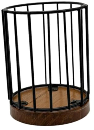 YUSSEQDD Soporte para filtros de café, cesta de hierro, porta tazas para mostrador, ideal para inauguración casa u oficina.