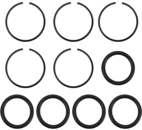 VGOL Lot de 5 Bagues de Retenue Et Joints Toriques pour Douilles de Pistolet à Percussion à Entraînement 1 Pouce (25,4 Mm)