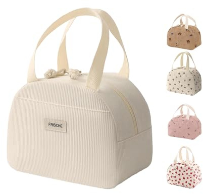 LERANXIN Bolsa Nevera Pequeña, 6,5 L Bolsa Almuerzo, Portátil Bolsas Termicas, Plegable Bolso Isotermica Pequeña para Escuela, Oficina, Playa y Camping