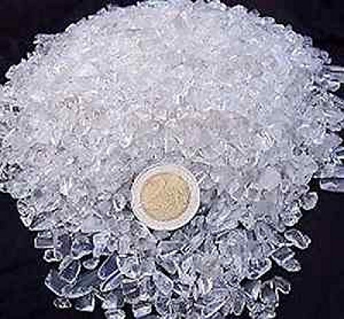 Panotophia 1000 gr. Bergkristall Mini 1 kg Trommelsteine I Premium Wassersteine | 100% Natur Wassersteine zur Wasseraufbereitung | Glückssteine | Mineralien | Dekosteine I