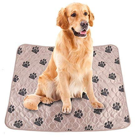 Nikou Wiederverwendbare Hundetrainingspads, Waschbare PIPI Pads für Hunde, 80*90cm Welpen Haustier Urinunterlage Trainingspads Welpenunterlagen Schnell Saugfähig Puppy Pads für Hunde, Katzen