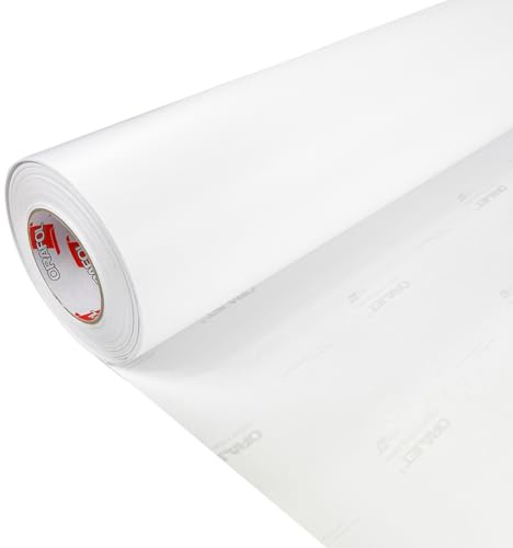 Klebefolie Möbel 152x100cm | Möbelfolie selbstklebend matt oder glänzend - schützt Oberflächen, leicht zu reinigen | Klebefolie vielseitig einsetzbar für Küche, Schränke und Türen | Weiß Matt