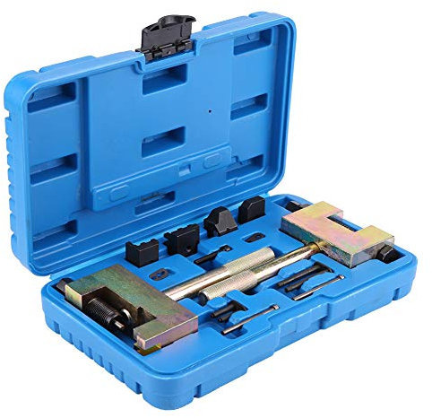 Estink Set Professionale di 13 Pezzi per Catena di Distribuzione Motore, Kit Attrezzi con Custodia per Trasporto, Strumento di Rivettatura