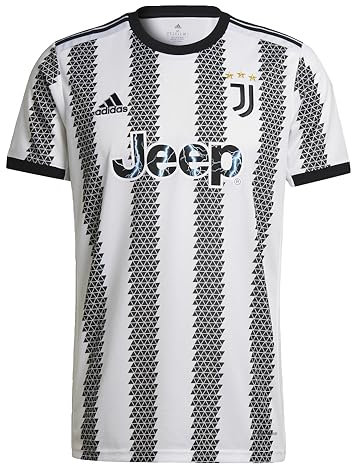 adidas Men's Soccer Juventus 22/23 Home Jersey (as1, Alpha, l, Regular, Regular, Large) White