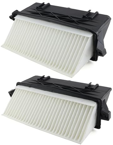 Paar Luftfilter Links Rechts kompatibel mit W204 S204 W212 S212 A207 W463 | kompatibel mit Mercedes OM642 W204 S204 W212 S212 A207 W463 6420941204, 6420941904, 6420942304, 6420941804, 6420942404