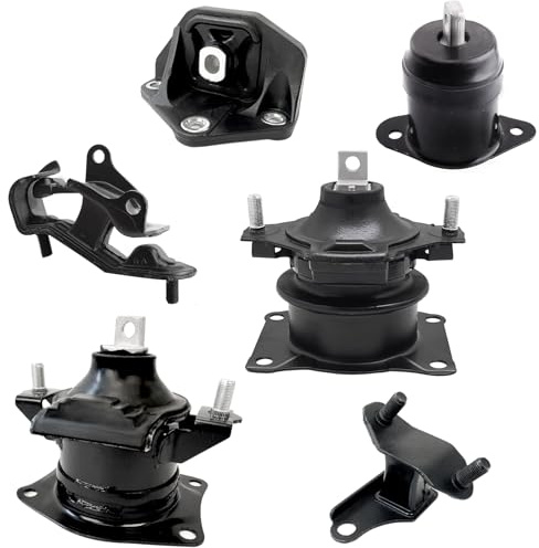 Engine Motor and Transmission Mount Compatible with 2003-2007 Accord LX EX SE 3.0L Automatic Trans - Replaces A4527HY A4526HY A4525 A4544 A4517 A4524